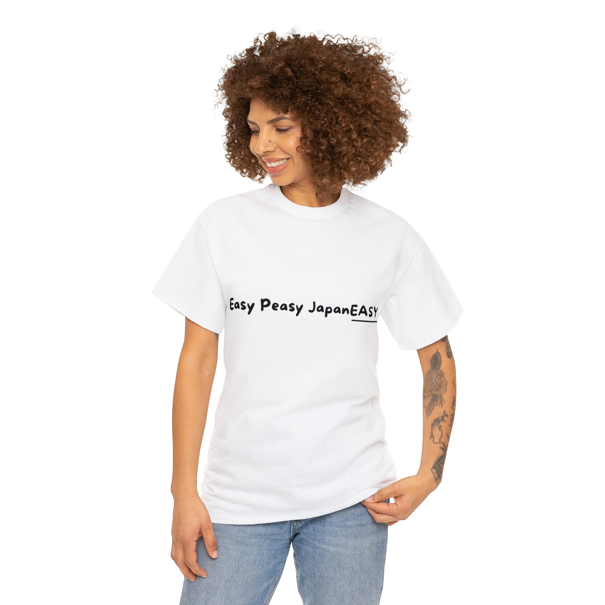 Easy Peasy JapanEASY t-shirt / Unisex Heavy Cotton Tee